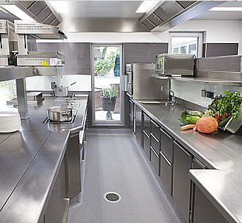 commercial kitchen